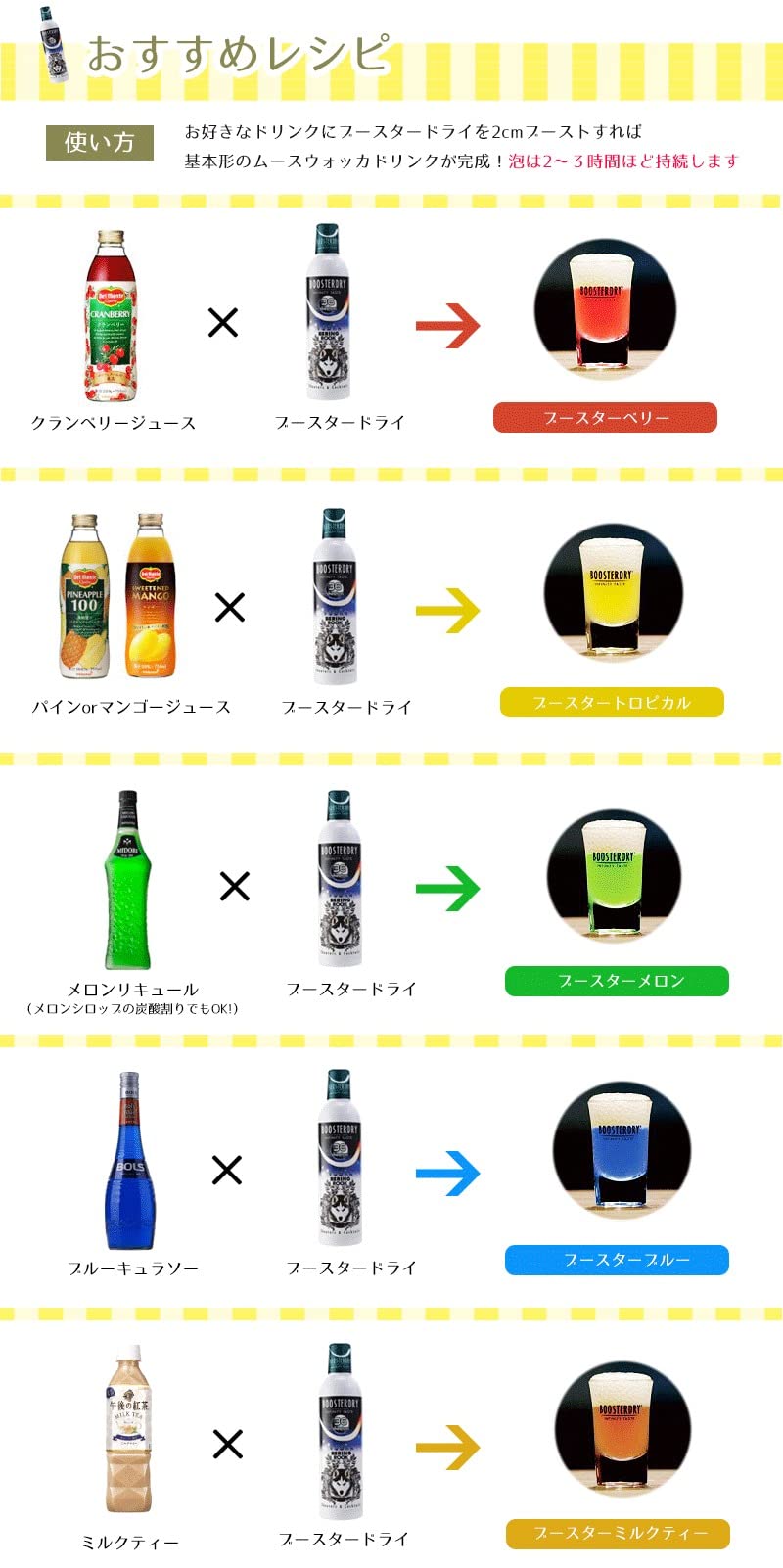 Amazon.co.jp: ブースター ドライ ムース ウォッカ ベリング ロック